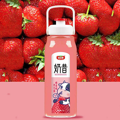 山西酸奶草莓奶昔